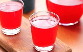Вишневый кисель: рецепты с крахмалом, из варенья, из сока, из сиропа, из компота