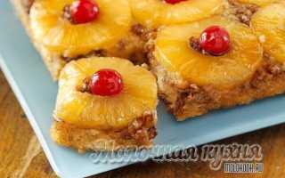 Торт с ананасами консервированными. Рецепт со сметаной, орехами, сливками, сметаной, выпечкой и без
