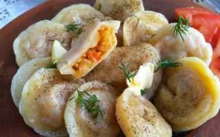 Капустные пельмени из свежей капусты. Рецепт с фото