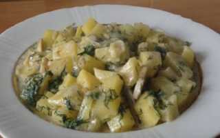 Тушеная картошка с грибами: 8 вкусных пошаговых рецептов приготовления