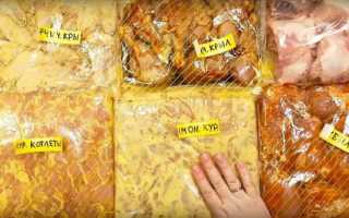 Полуфабрикаты для заморозки из курицы. Заготовки из курицы впрок: рецепты, советы