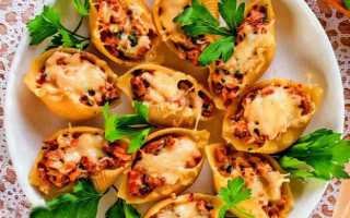 Макароны «ракушки», фаршированные фаршем – 8 быстрых рецептов
