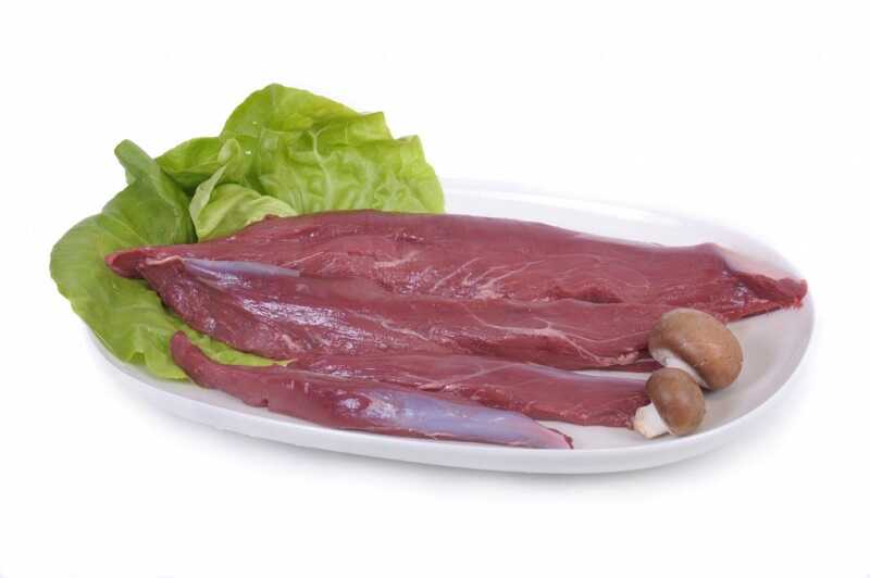Как выглядит свежее мясо лося