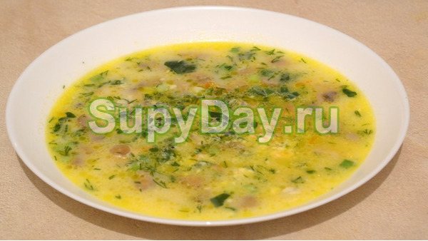 Классический - с шампиньонами и сливочным сыром