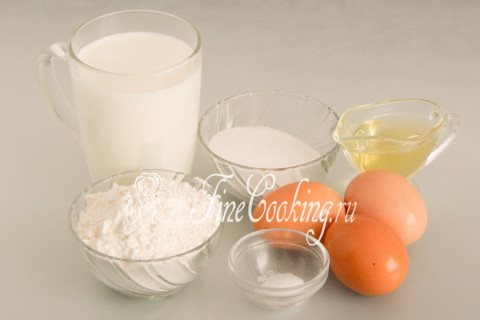 Мачанка (мочанка) с блинами. Шаг 1
