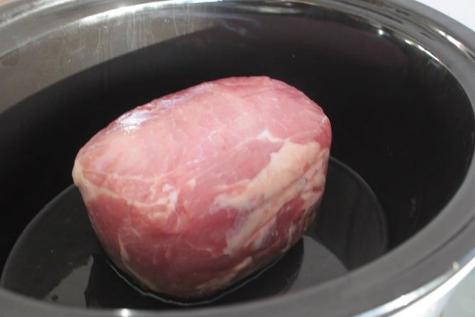 Мясо в мультиварке