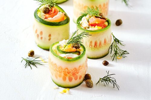 роллы с огурцом