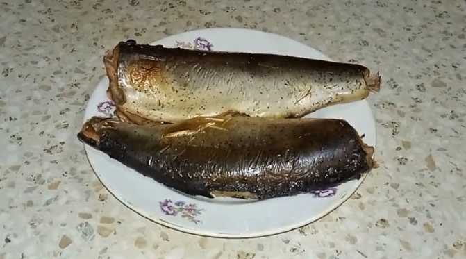 запеченная горбуша